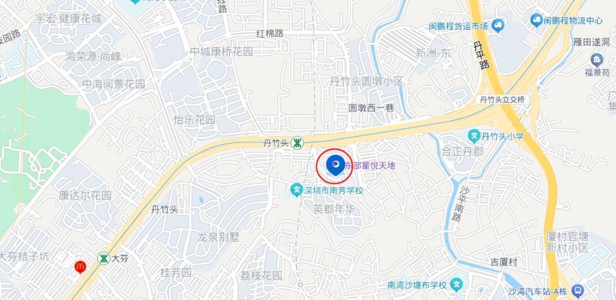 商铺法拍房深圳龙岗丹竹头地铁口东部星悦天地上下两层超高回报率-第11张图片-法拍在线官网