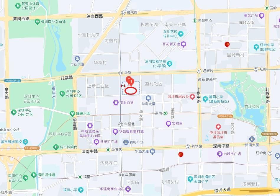 深圳华强北赛格科技园稀缺商业体法拍房首层旺铺+二层整层双收益场景-第12张图片-法拍在线官网