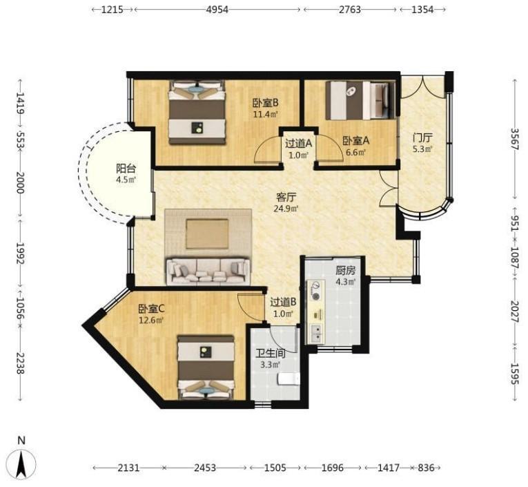 深圳西部生活方式图鉴宝安五套300W内法拍房的N种打开方式-第8张图片-深圳法拍房房源信息官方网站 深圳西部生活方式图鉴宝安五套300W内法拍房的N种打开方式-第8张图片-深圳法拍房房源信息官方网站
